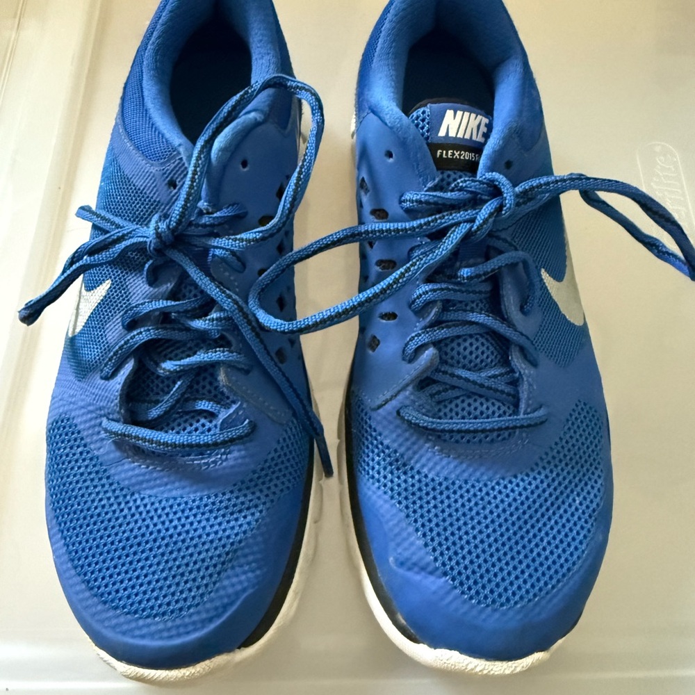 Nike Flex Blue Running Shoes